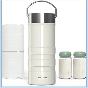 KEKHEALTH 22oz Full-Day Cold-Chain Breastmilk Cooler